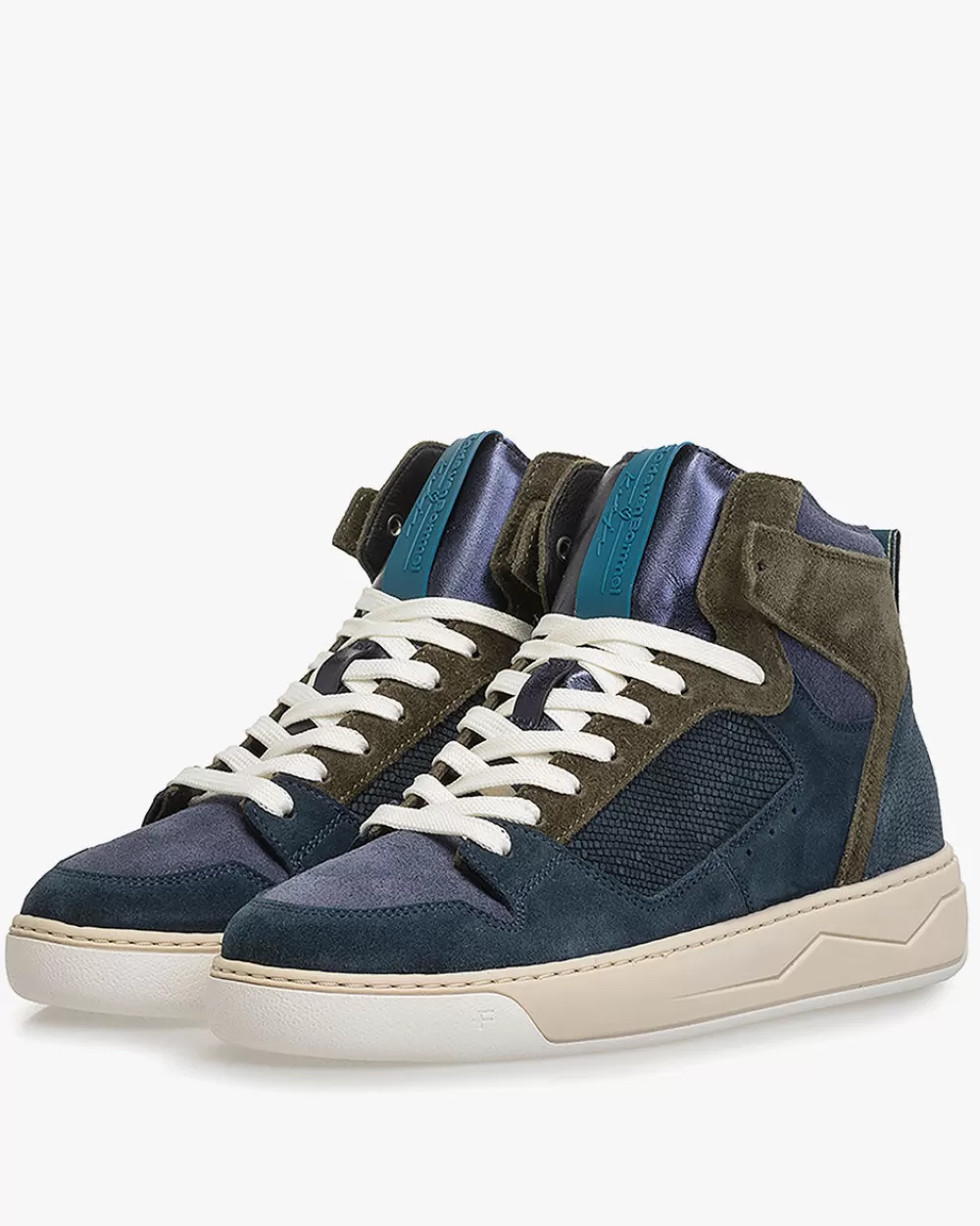 Floris van Bommel Hochwinter | Sneaker>Iggi Wedge 01.16 Dunkelblau