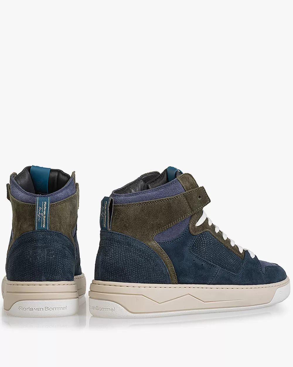 Floris van Bommel Hochwinter | Sneaker>Iggi Wedge 01.16 Dunkelblau