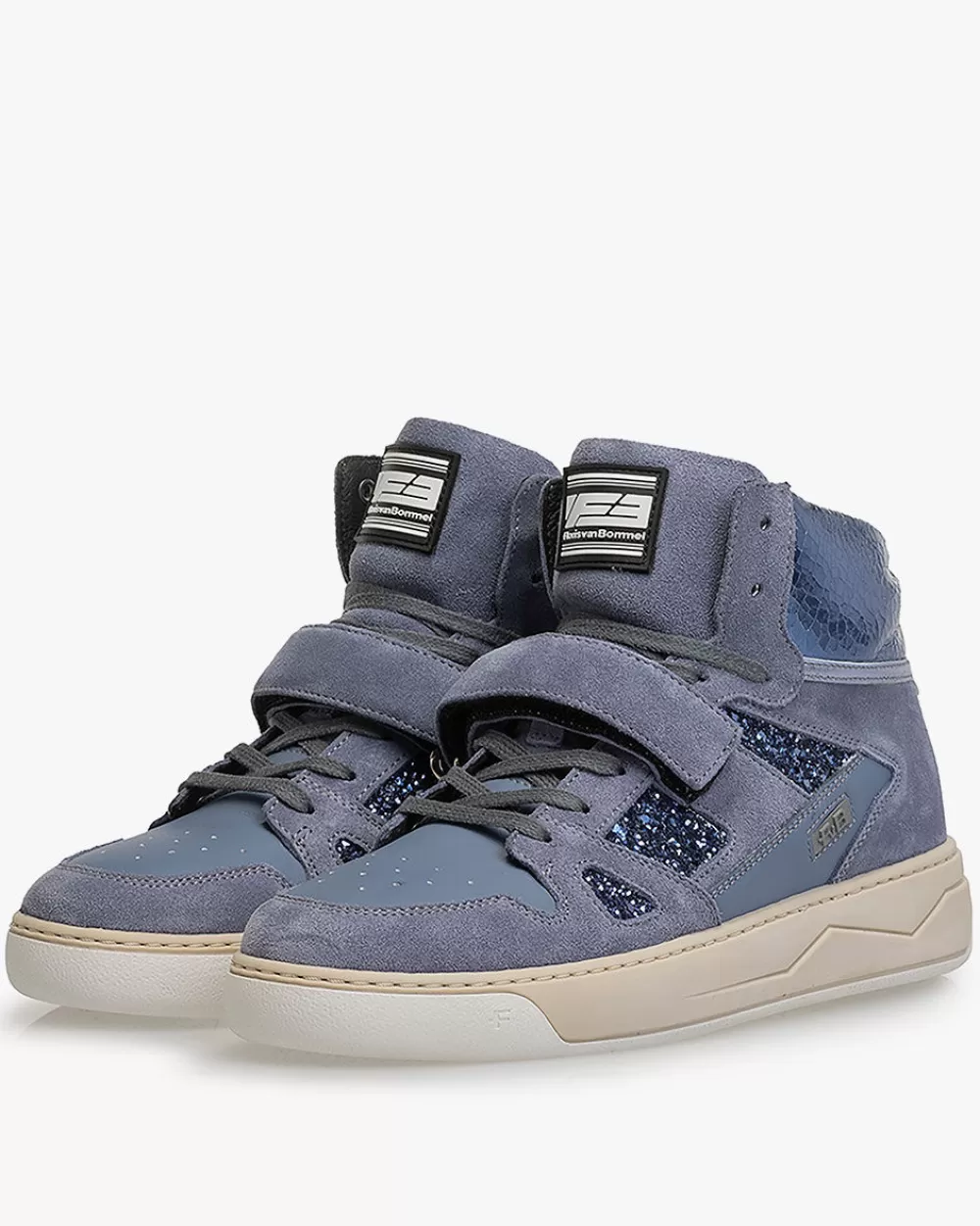 Floris van Bommel Weekend | Sneaker>Iggi Wedge 02.03 Blau