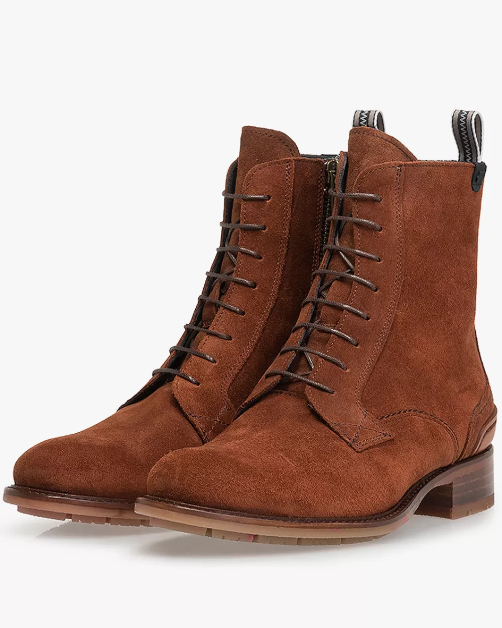 Floris van Bommel Hochwinter | Stiefeletten>Irisi 01.22 Cognac