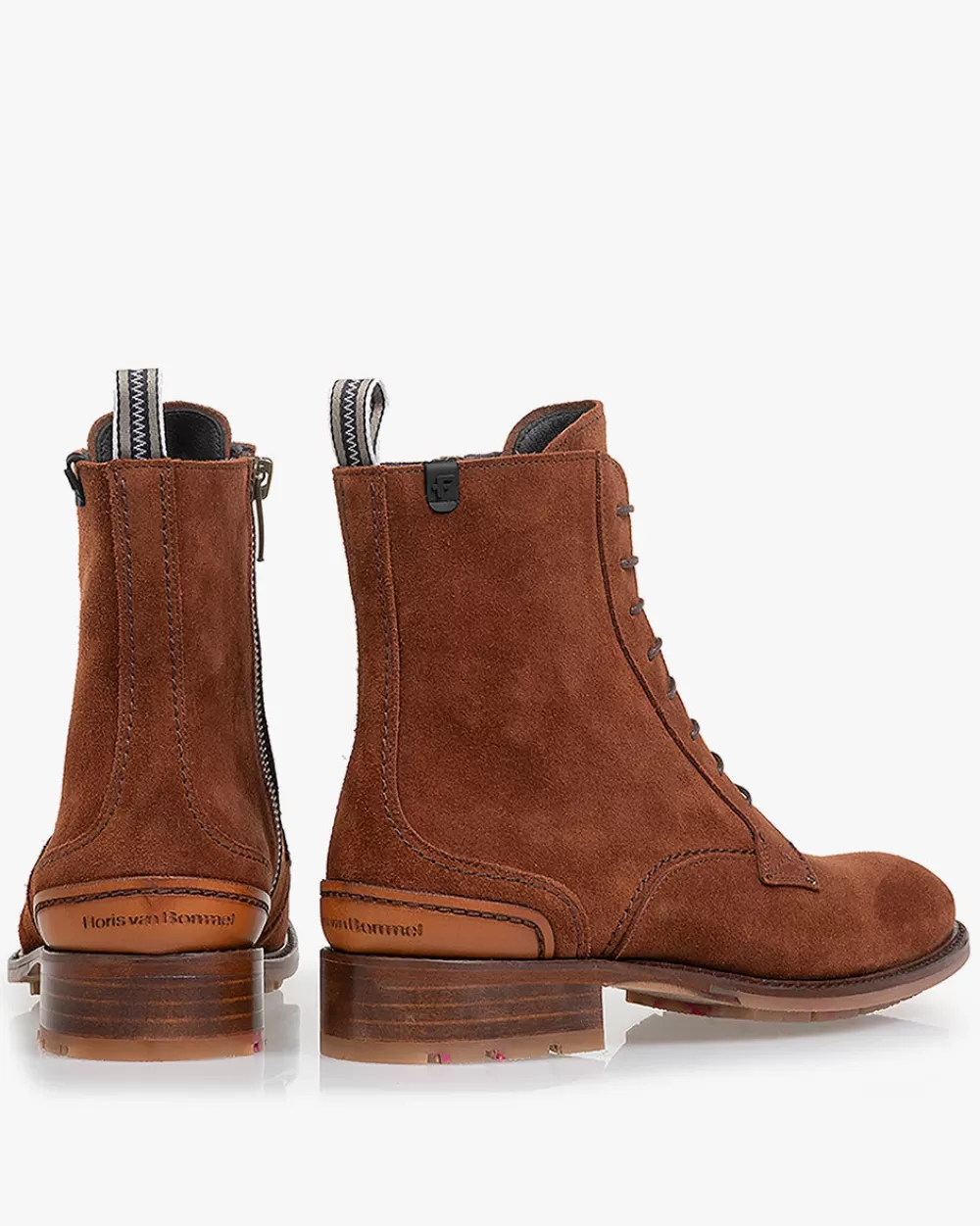 Floris van Bommel Hochwinter | Stiefeletten>Irisi 01.22 Cognac