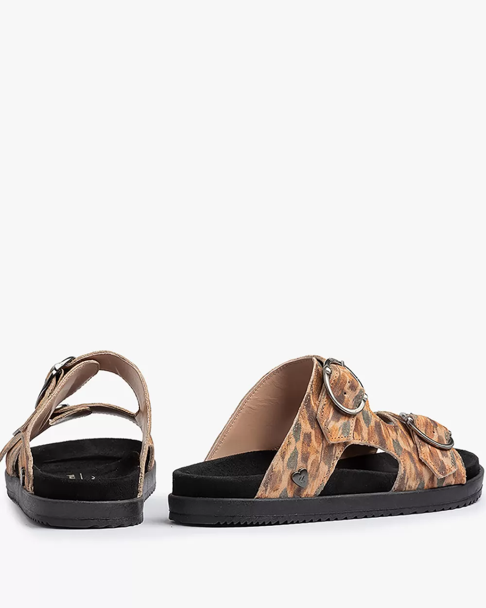 Floris van Bommel Weekend | Sandalen>Marli 01.00 Dunkelbraune Kombi