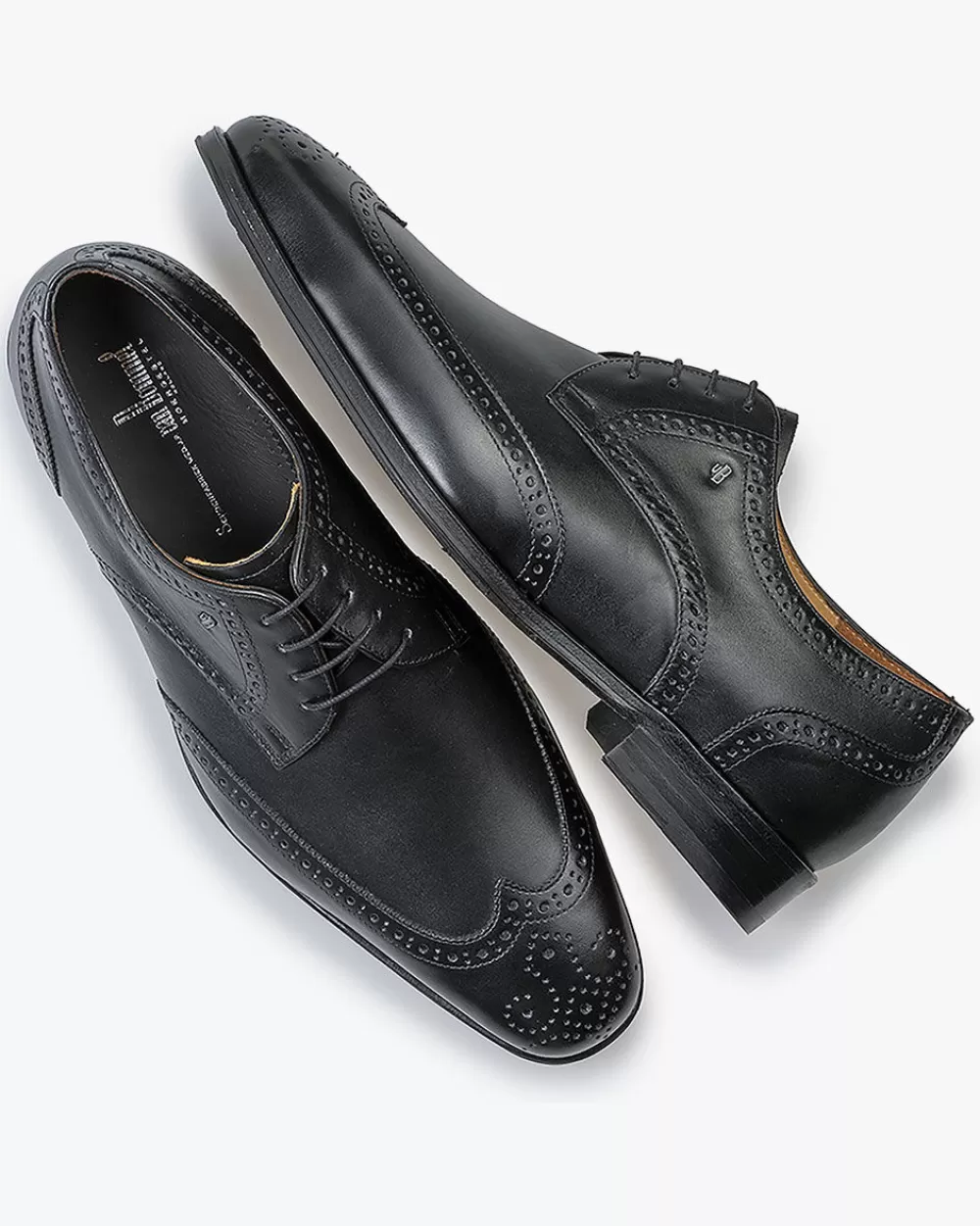 Floris van Bommel Brogues | Business Schuhe>Matra 06.01 Schwarz