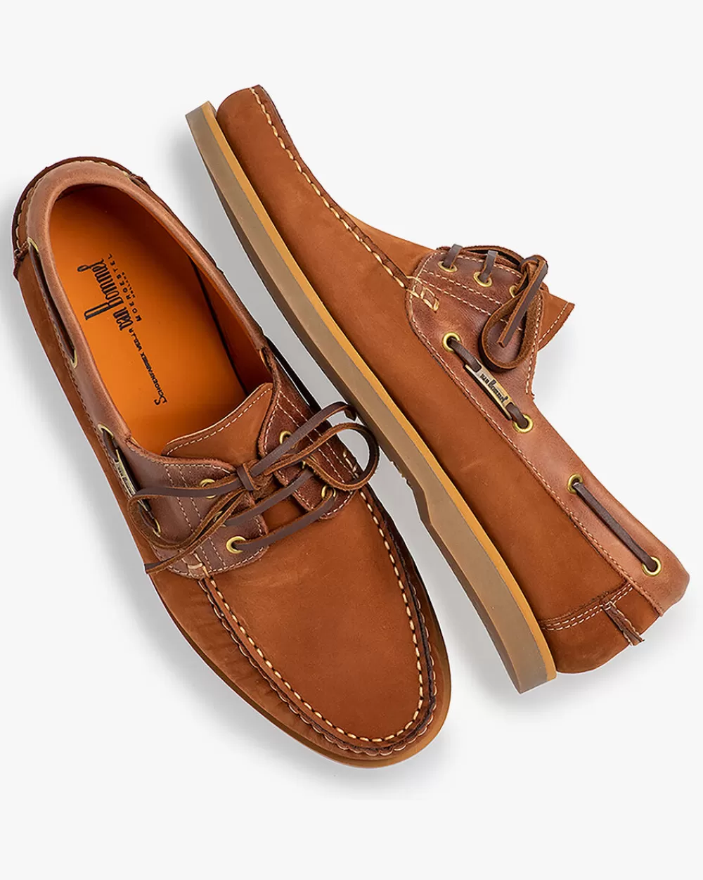 Floris van Bommel Bootsschuhe | Mokassins></noscript>Nava 01.08 Cognac