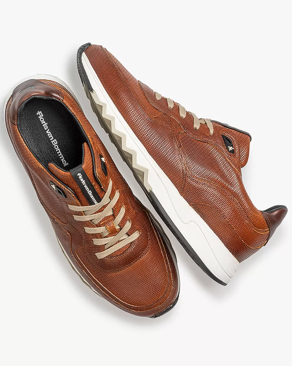 Floris van Bommel Sneaker>Nineti 05.48 Cognac