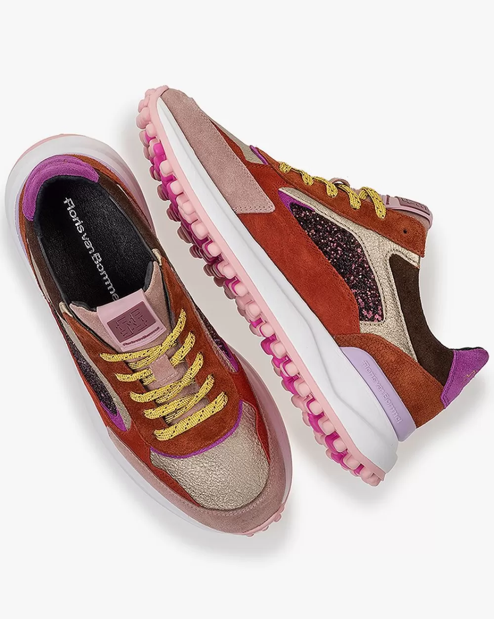 Floris van Bommel Sneaker>Noppi 19.09 Pink