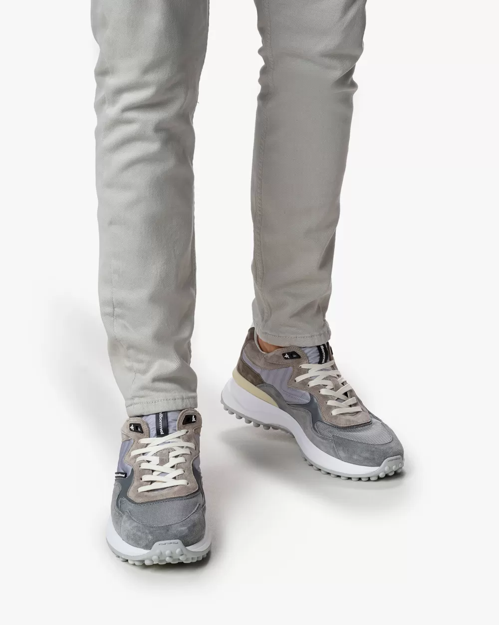 Floris van Bommel Weekend | Sneaker>Noppi 20.07 Grau