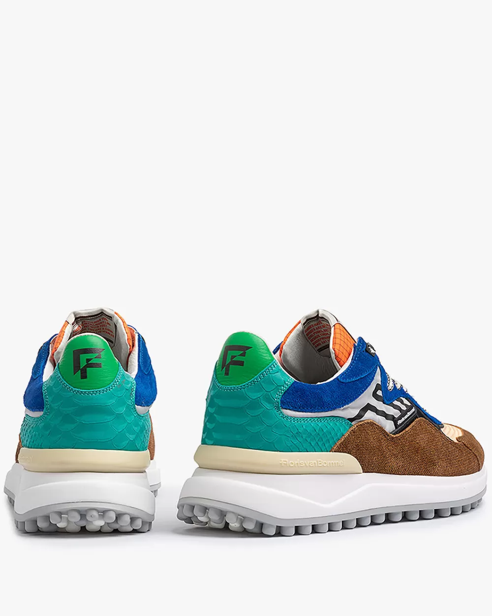 Floris van Bommel Extravagant | Sneaker>Noppi 25.03 Blau