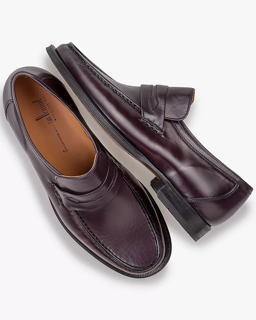 Floris van Bommel Loafers>Passa 01.01 Bordeauxrot