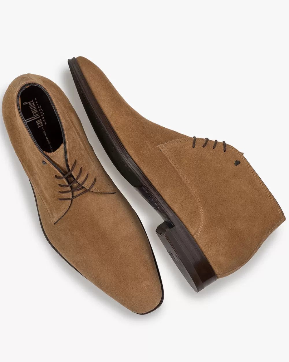 Floris van Bommel Business Schuhe | Stiefeletten>Raffa 05.05 Hellbraun