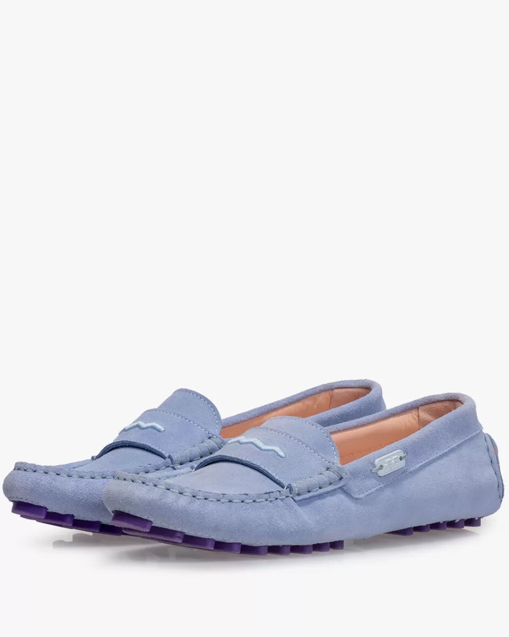 Floris van Bommel Loafers>Roki 01.06 Hellblau