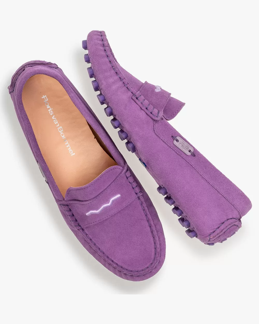 Floris van Bommel Loafers>Roki 01.07 Violett