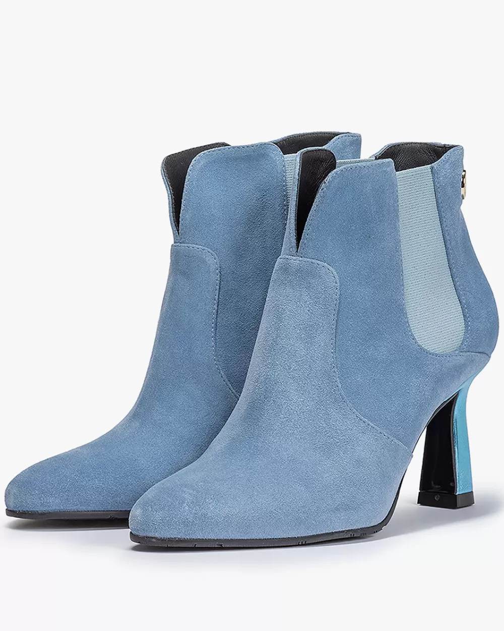 Floris van Bommel Chelsea Boots | Stiefeletten>Saxi 03.03 Hellblau