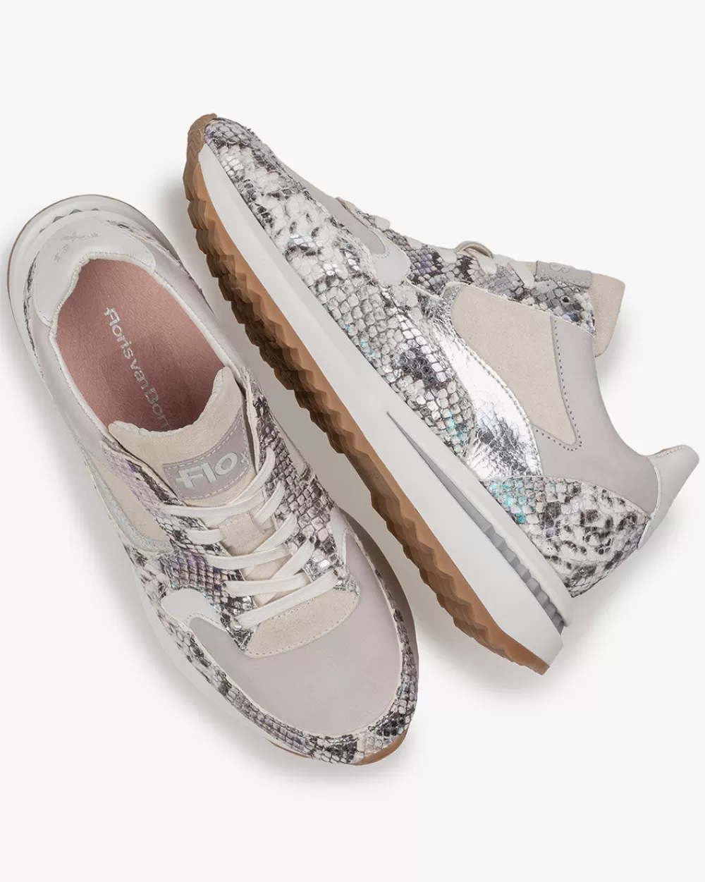 Floris van Bommel Sneaker>Sumi 03.15 Silber