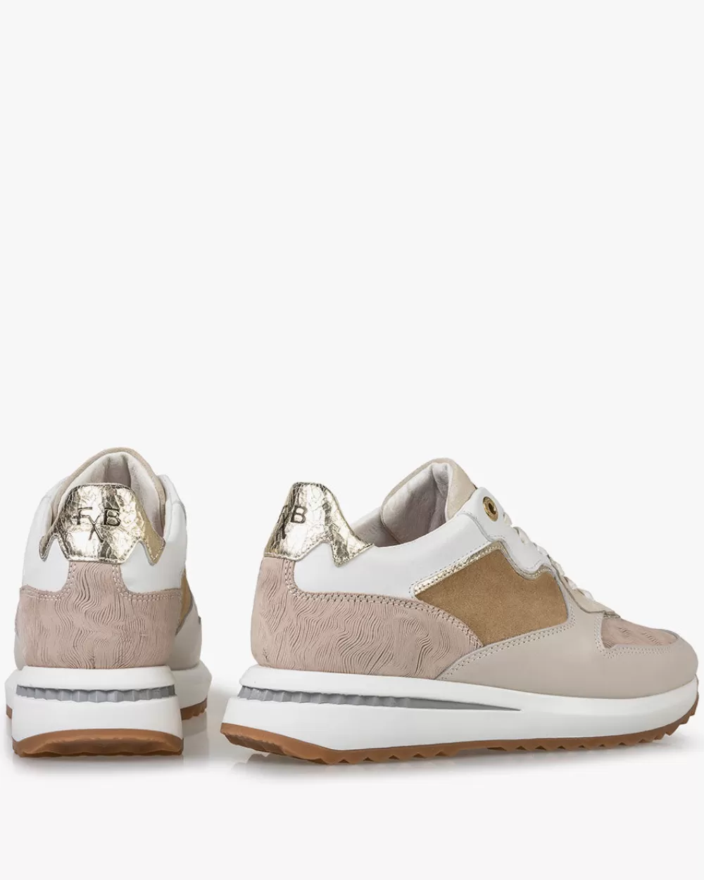 Floris van Bommel Sneaker>Sumi 04.00 Weiẞ / Beige