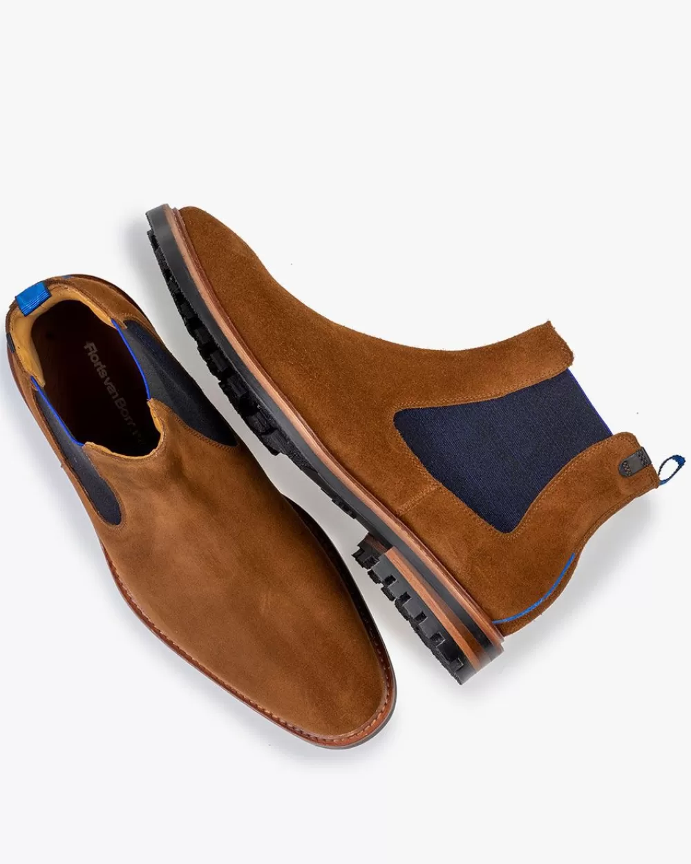 Floris van Bommel Weekend | Chelsea Boots>Toppi 02.03 Cognac