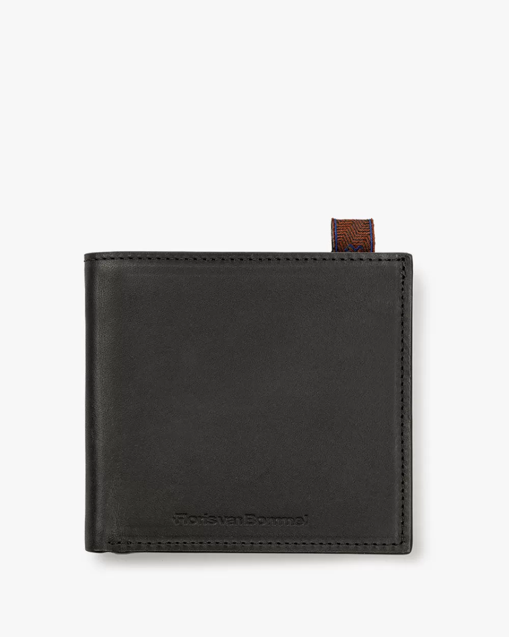 Floris van Bommel Kleinlederwaren>Wallet slim Schwarz