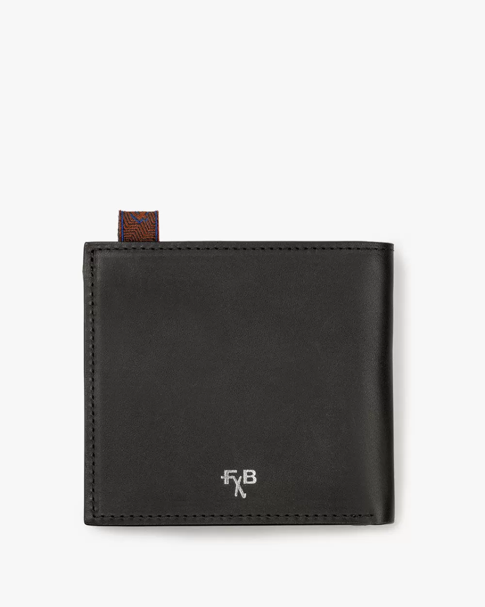 Floris van Bommel Kleinlederwaren>Wallet slim Schwarz