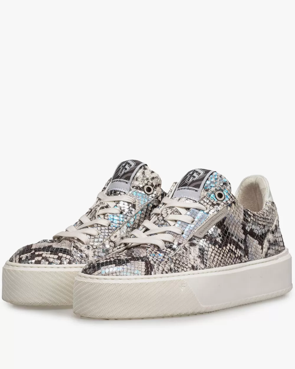 Floris van Bommel Sneaker>Winni 01.08 Silber