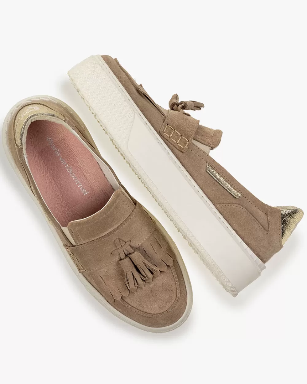 Floris van Bommel Sneaker>Winni 04.02 Taupe