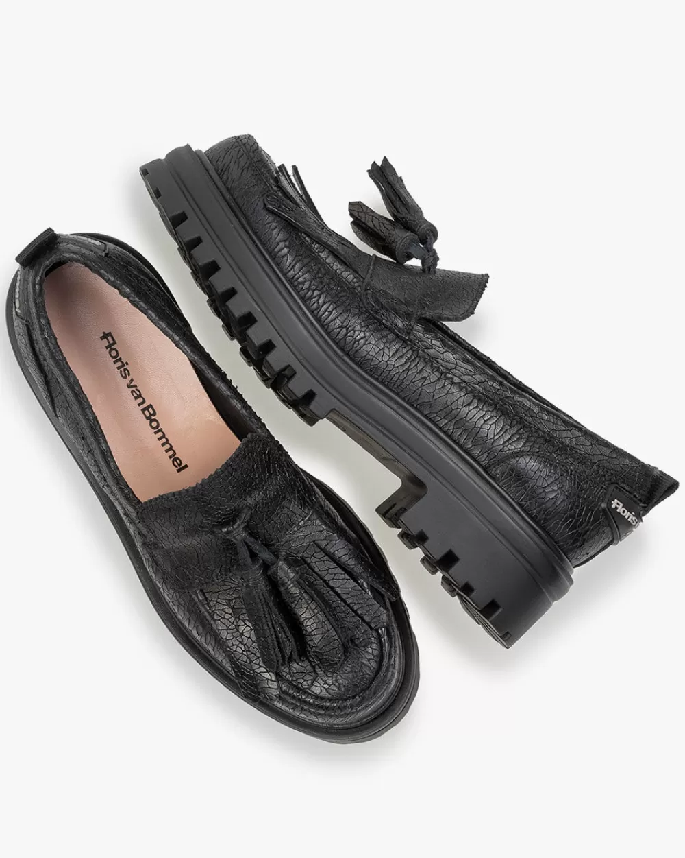 Floris van Bommel Loafers></noscript>Wonki 01.00 Schwarz