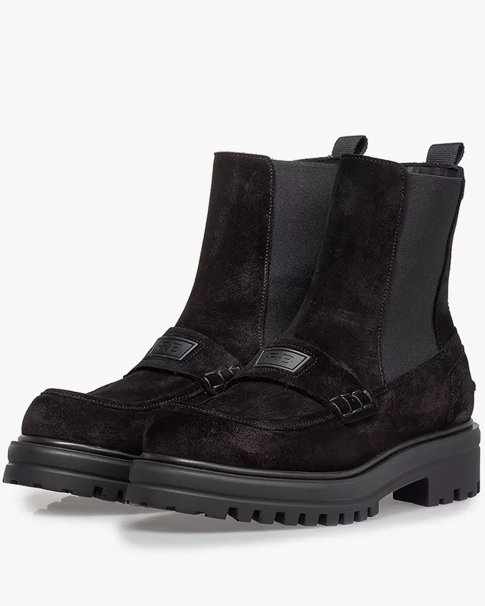 Floris van Bommel Hochwinter | Chelsea Boots>Wonki 06.00 Schwarz