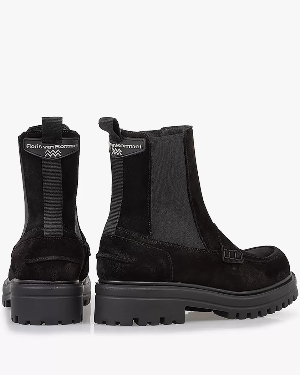 Floris van Bommel Hochwinter | Chelsea Boots>Wonki 06.00 Schwarz