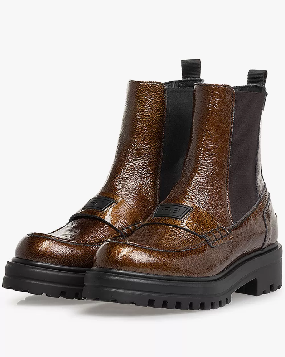 Floris van Bommel Chelsea Boots>Wonki 06.02 Braun