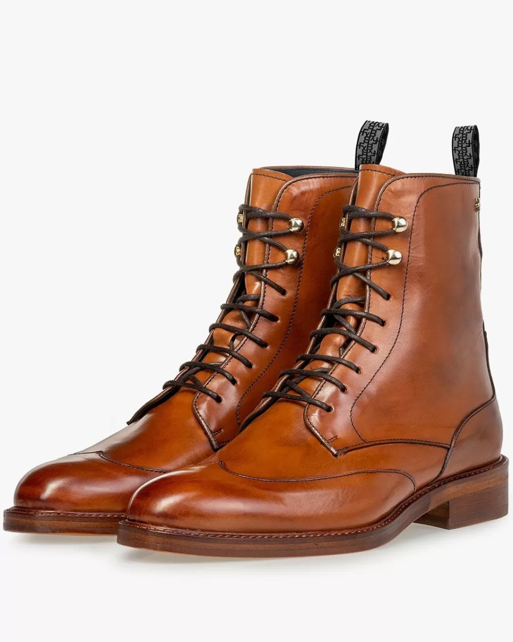 Floris van Bommel Stiefel>Zurichi 03.01 Cognac